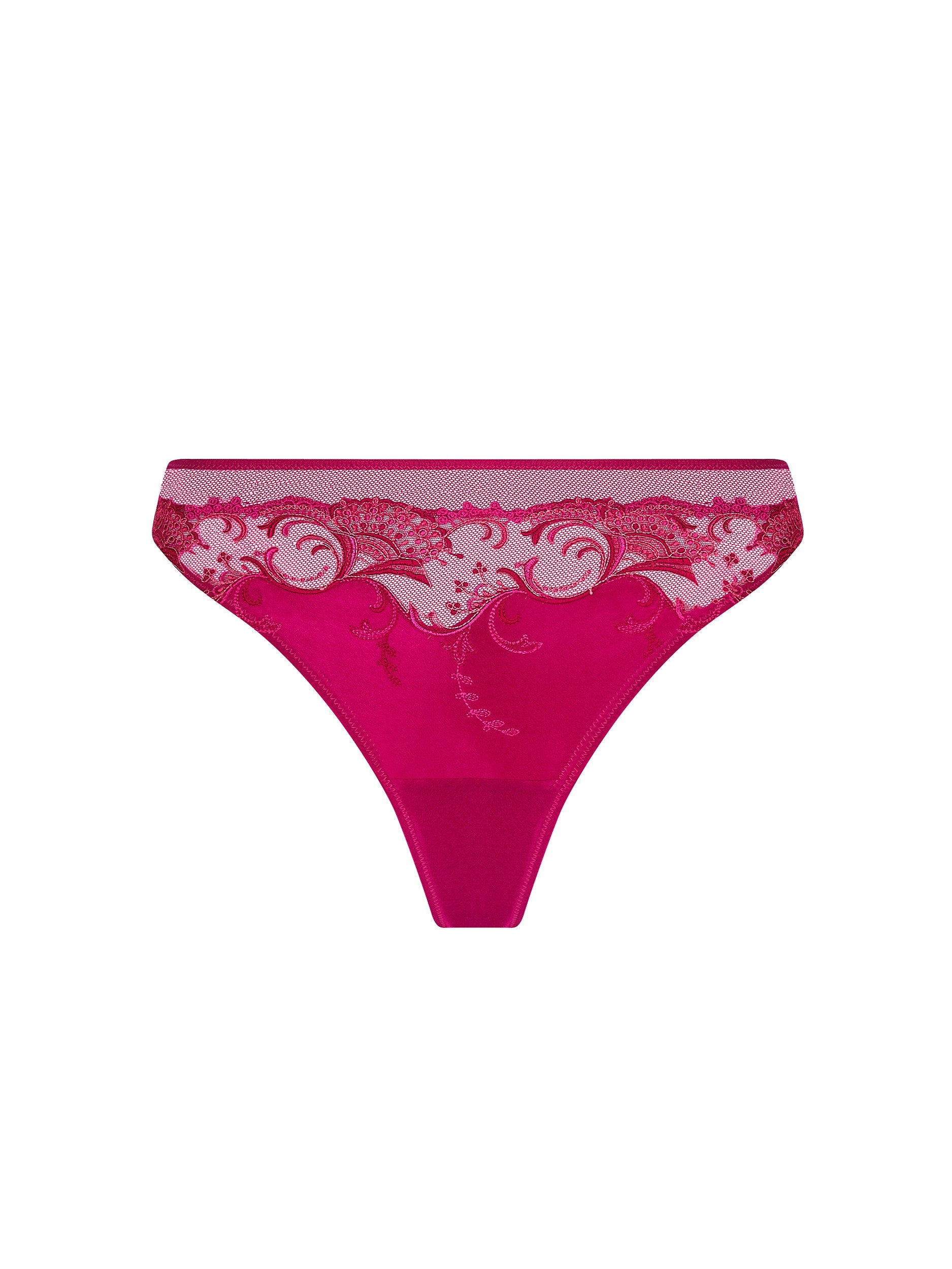 Lise Charmel Splendeur Soie Thong - Marine - ACC0080