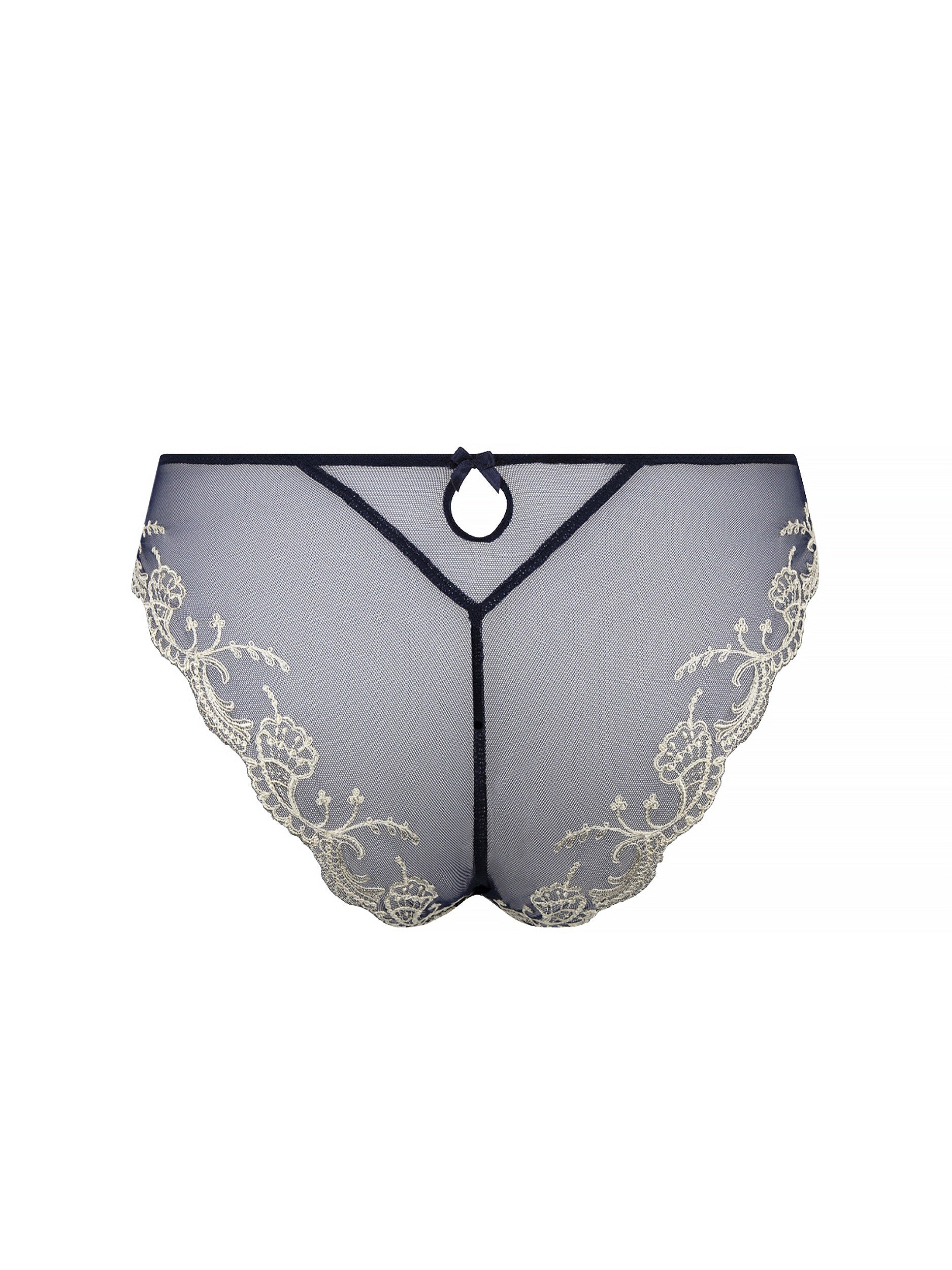 Lise Charmel Splendeur Soie  Italian Brief - MARINE - ACC0780