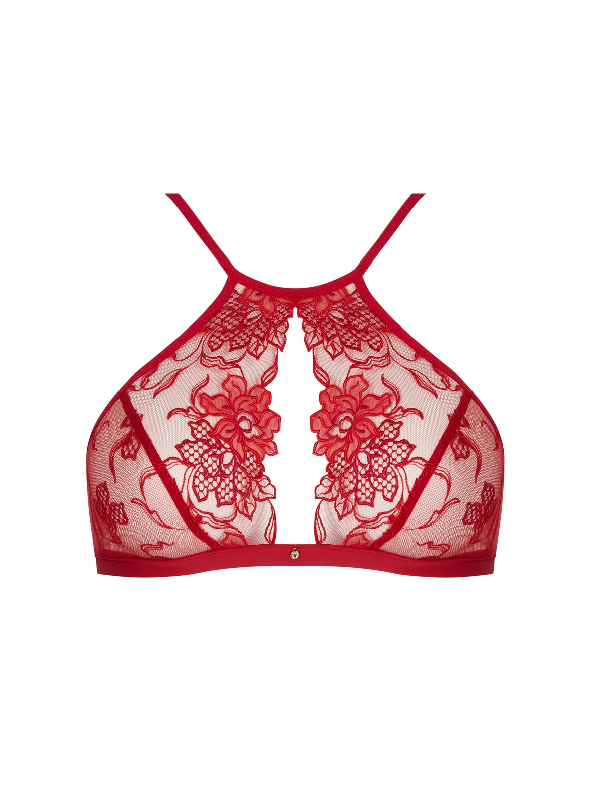 LISE CHARMEL ADORABLE EN SEXY SOFT BANDEAU BRA - ROUGE EFFUSION - ACH5985