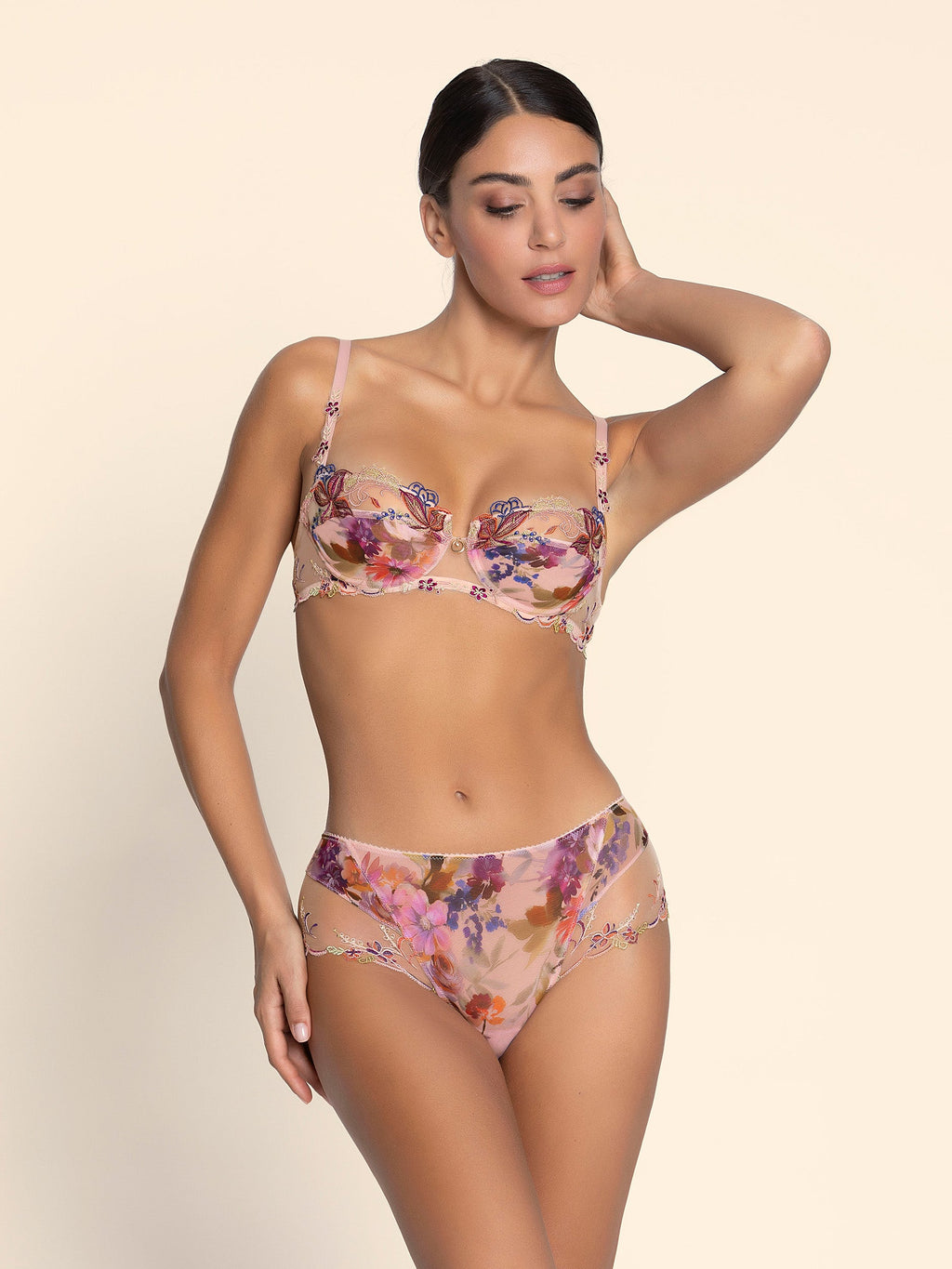 LISE CHARMEL L'HIVER EN FETE DEMI CUP BRA- ROSES D'HIVER- ACJ3027