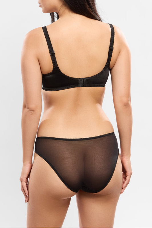 EMPREINTE AMOUR BRIEFS- BLACK/PEARL- 03225