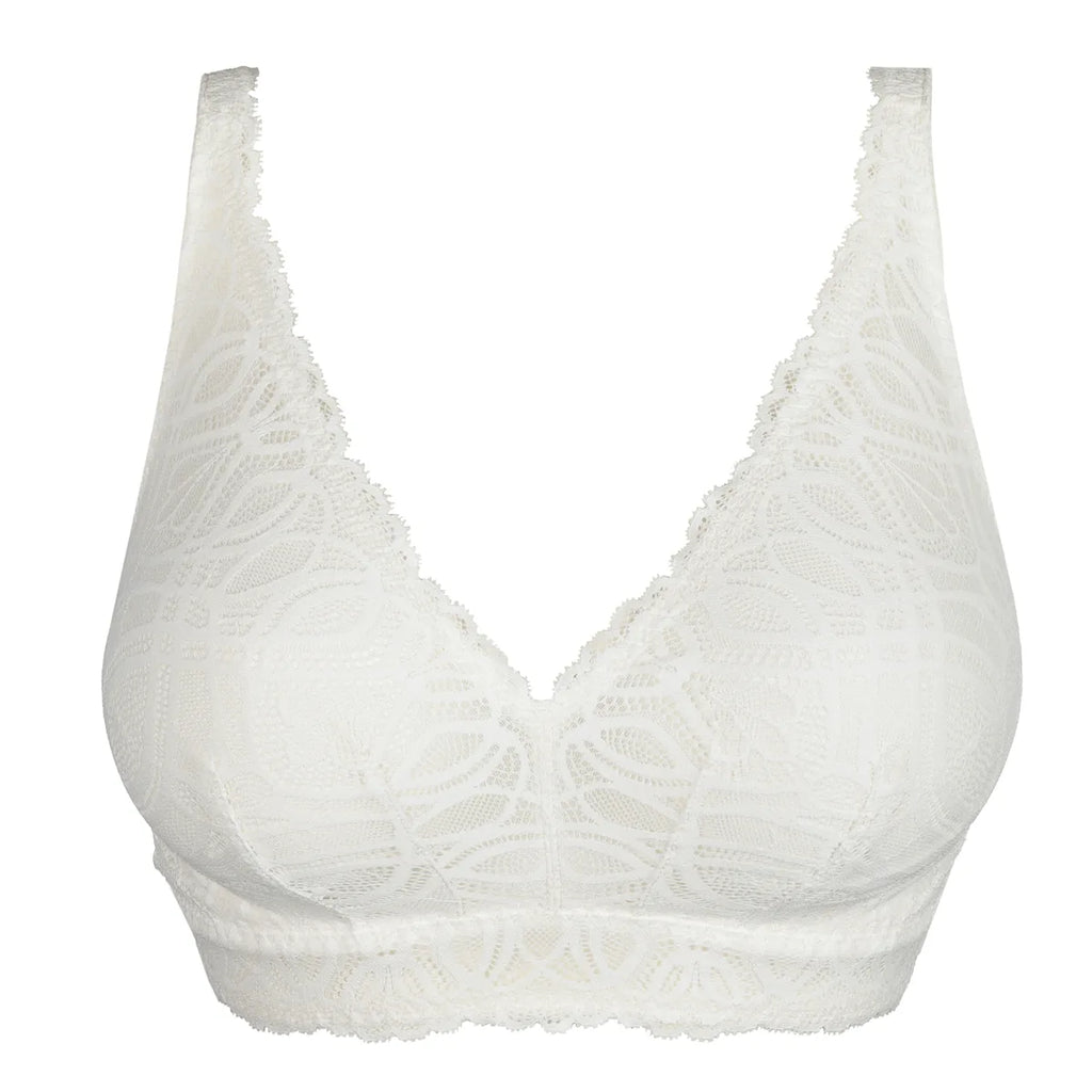 Prima Donna - Salerno Bralette - Natural/Midnight Blue - 0163536