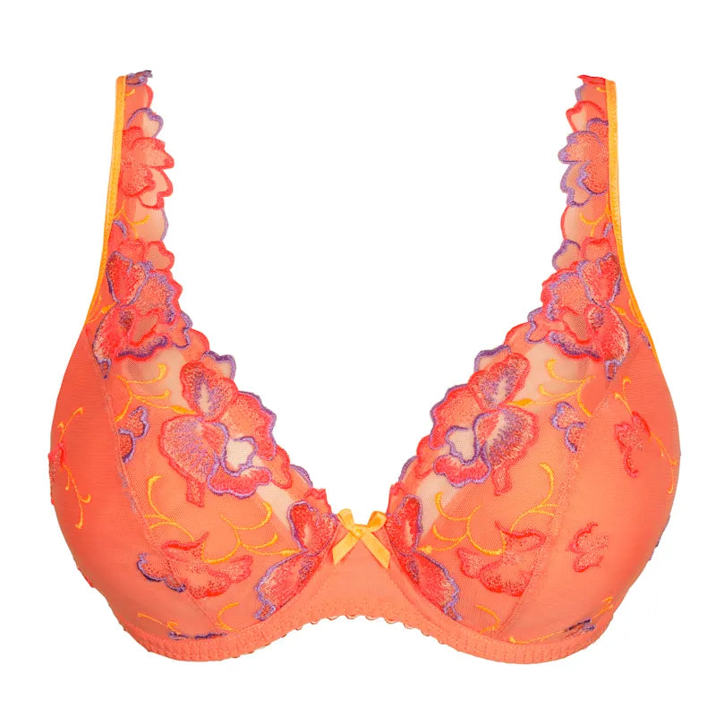 Prima donna Devdaha Half Padded Plunge Bra- 0163442- Sunset Blush