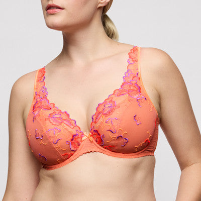 Prima donna Devdaha Half Padded Plunge Bra- 0163442- Sunset Blush