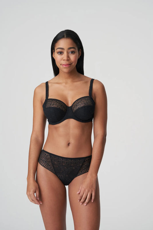 Prima Donna Twist Epirus-Full Cup Bra- 0141970- Black/White