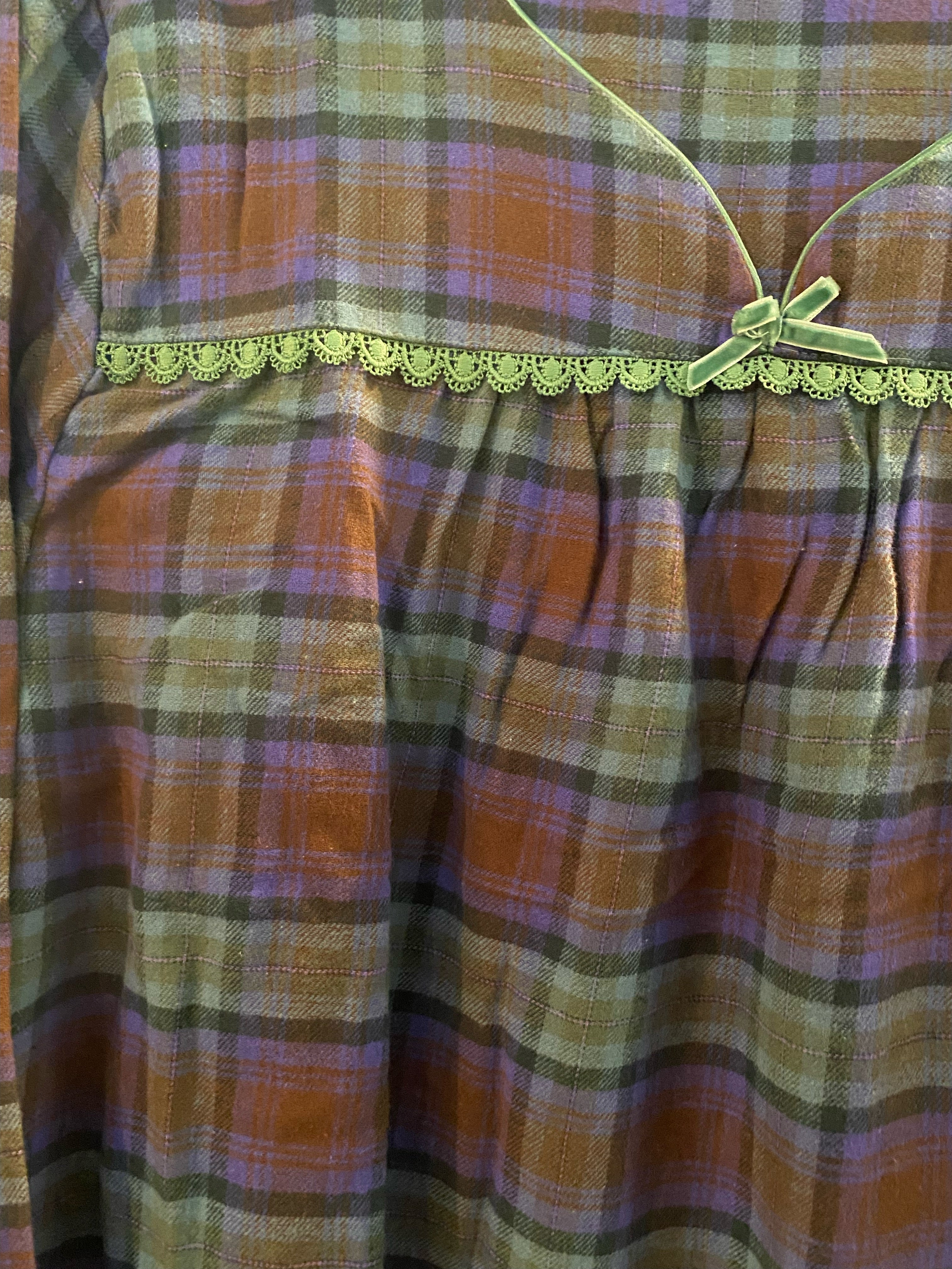 KayAnna Flannel Night Shirt - F12432