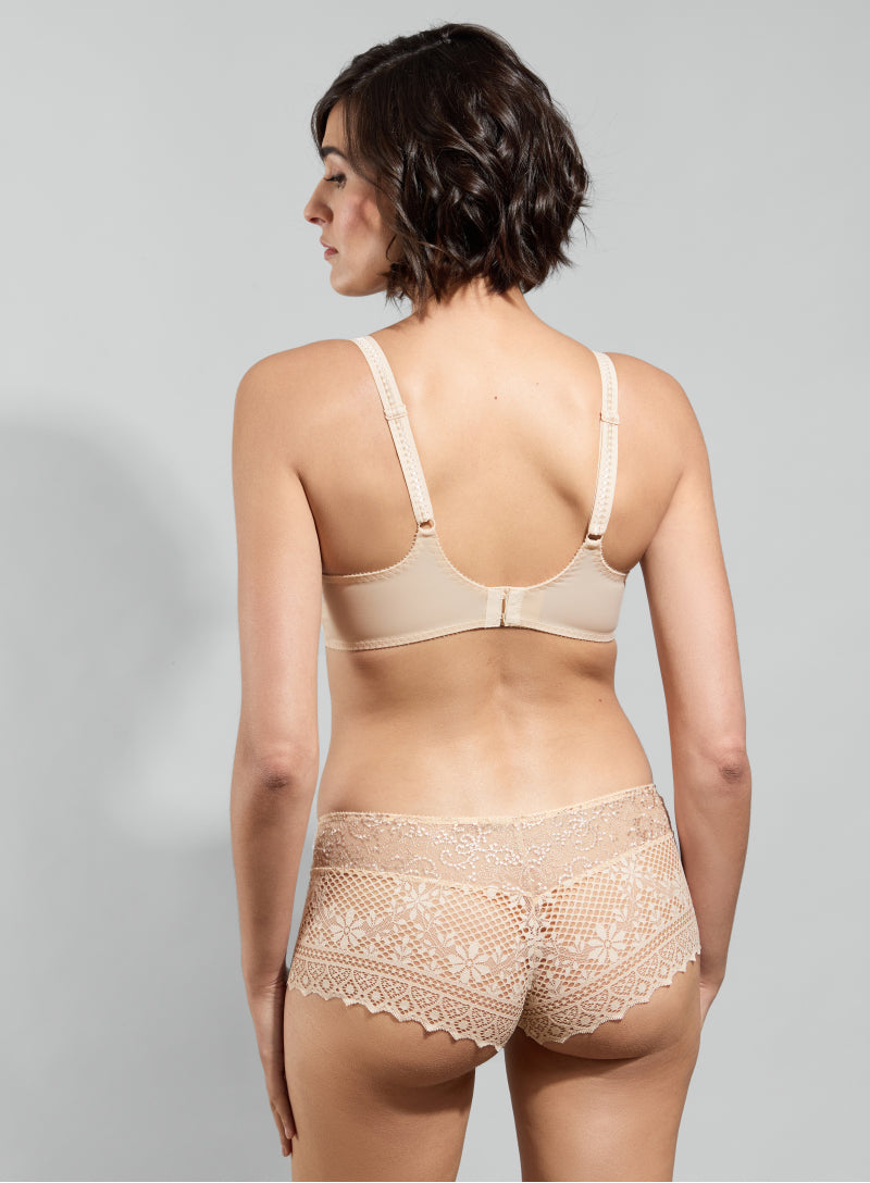 EMPREINTE Cassiopée Seamless full cup Bra - Rose Sauvage/Creamy beige - 07151