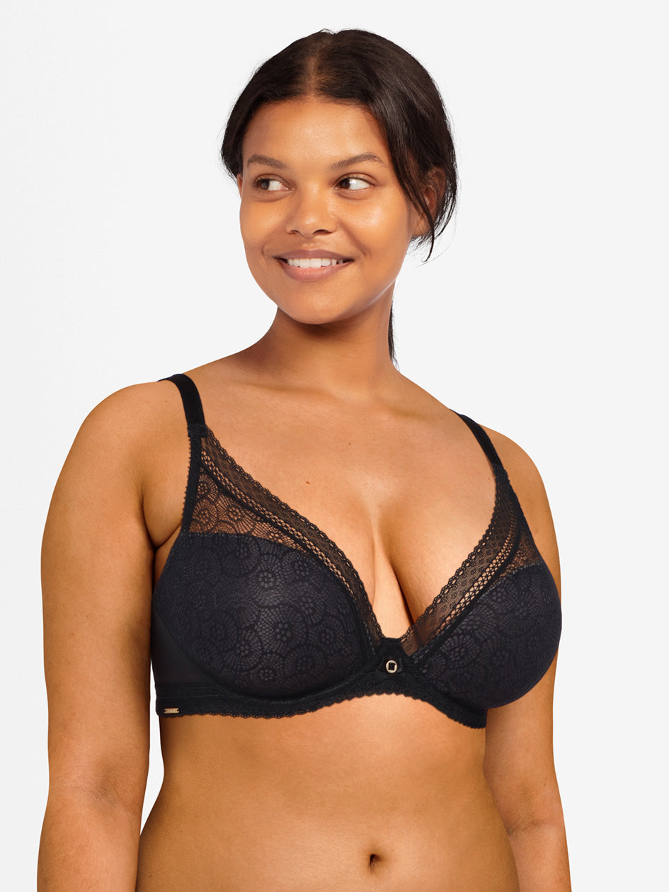 Chantelle - FESTIVITE LACE PLUNGE CONTOUR BRA - C36820