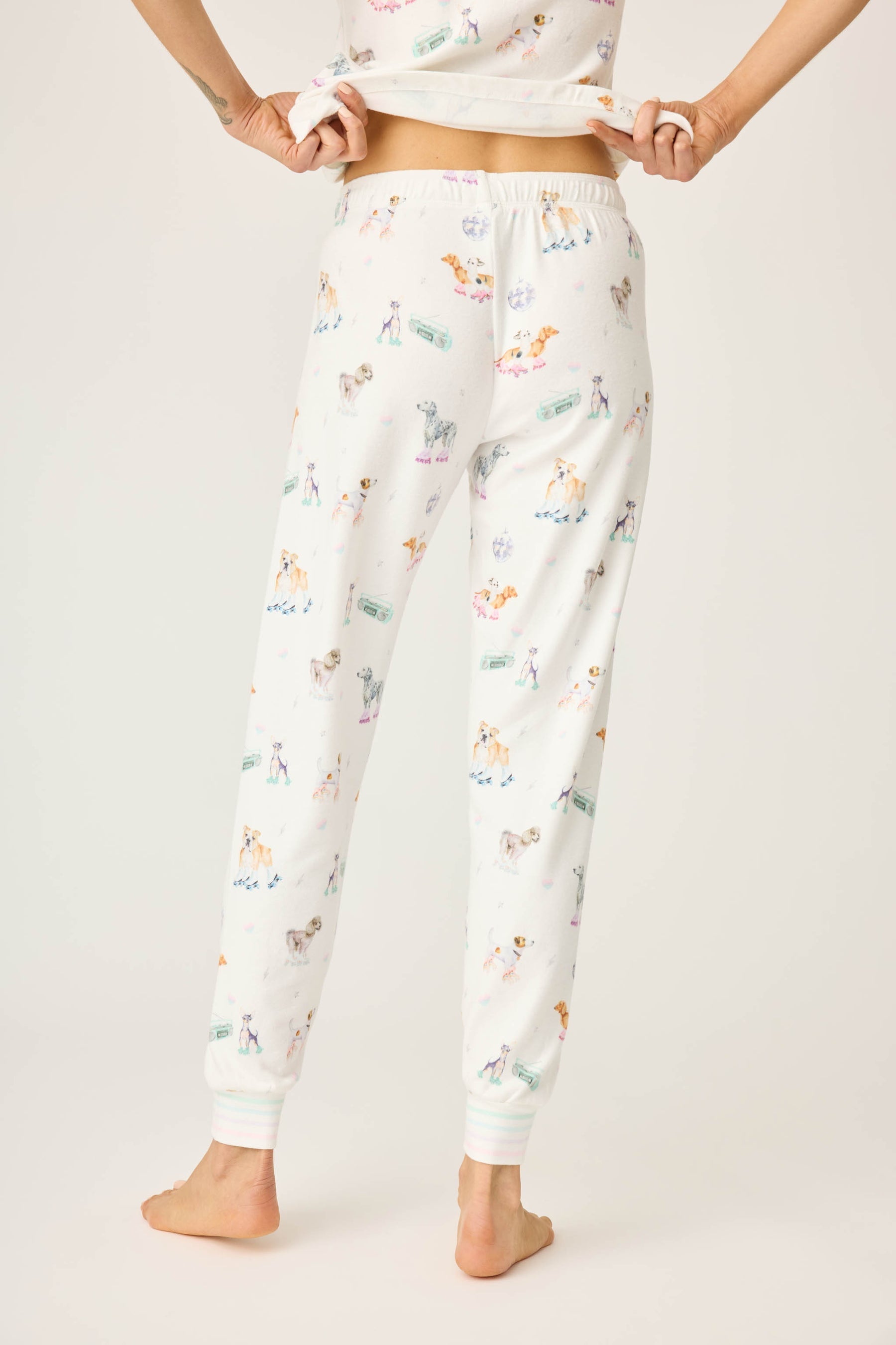 PJ SALVAGE Roll With It Set - Ivory - RTRWST4