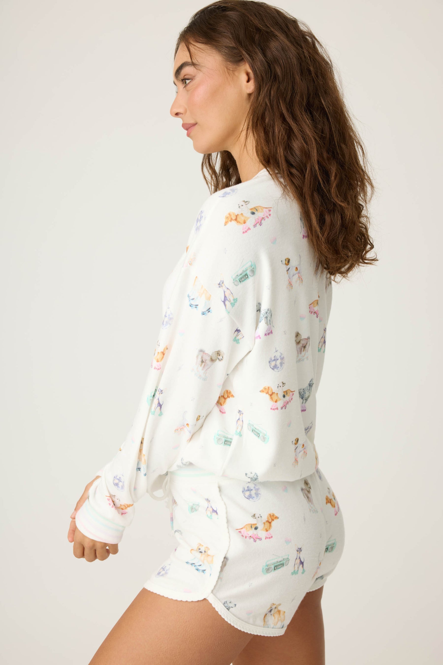 PJ SALVAGE Roll With It Set - Ivory - RTRWST4