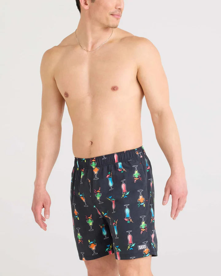 SAXX Go Coastal 2N1 Classic Swim Volley 5" with liner- SXSW05