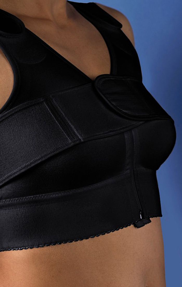 ANITA CARE MEDICAL GARMENTS - COMPRESSION BRA - 1094 - WHITE/BLACK