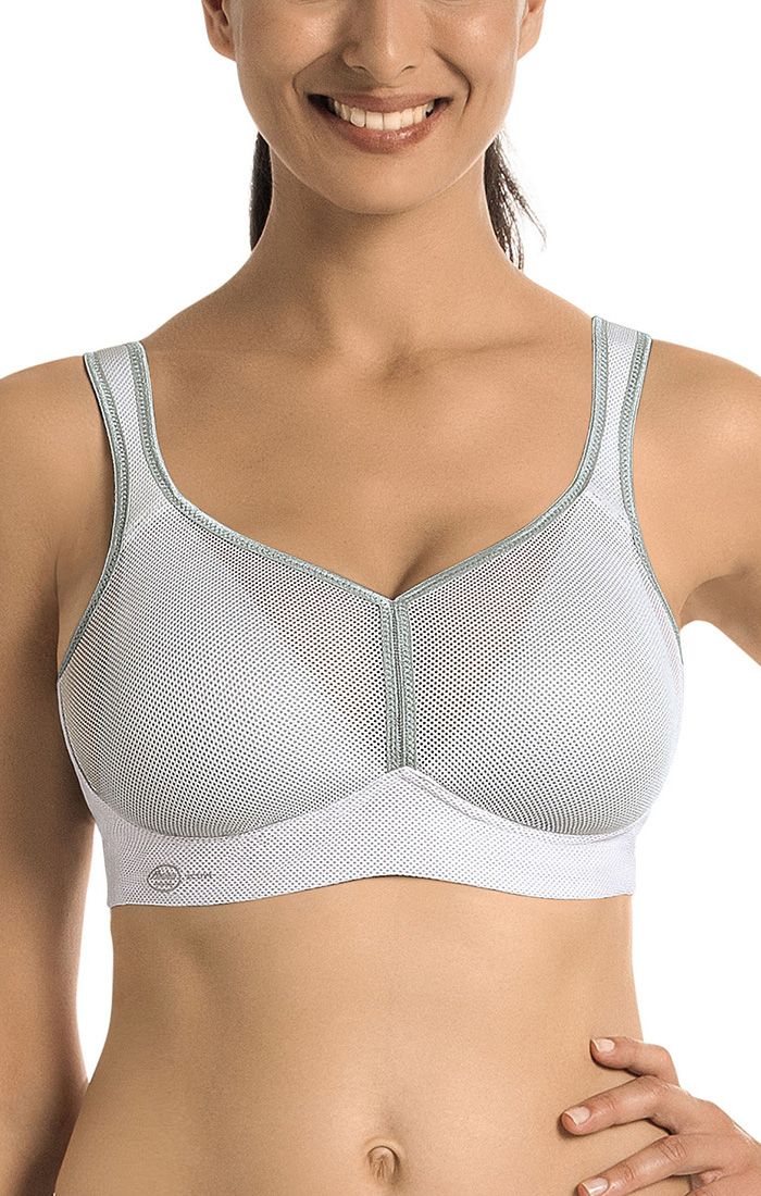 Anita - Air Control Delta Pad Sports Bra - 5544 - White