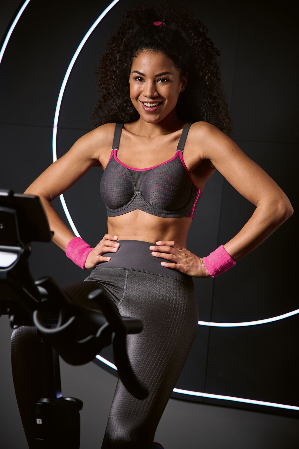 Anita Performance WireX Sports Bra with Underwire - 5599- ANTHRACITE PINK
