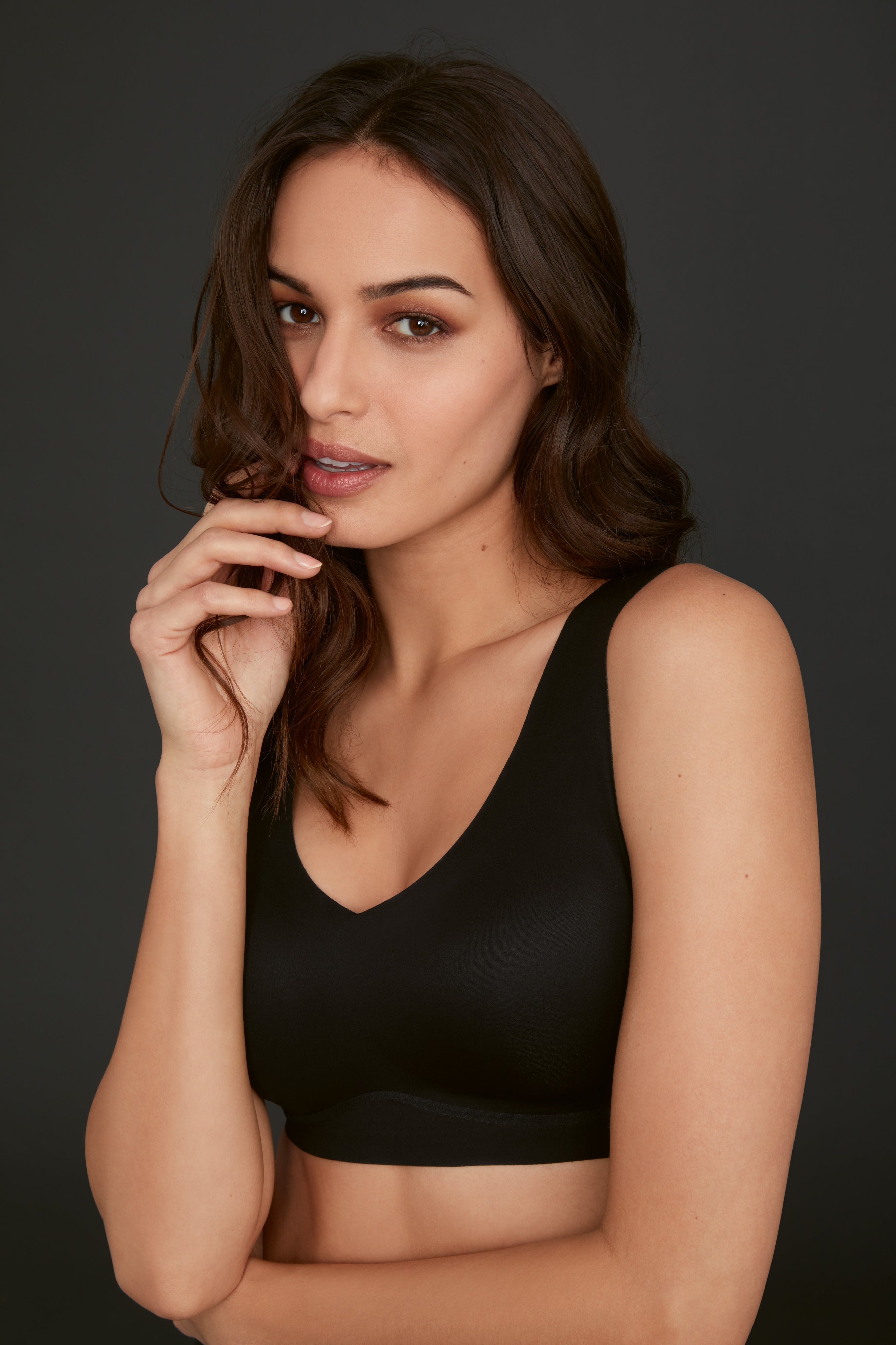 Anita ESSENTIALS BRALETTE- Black/ Desert/ Crystal- 5405