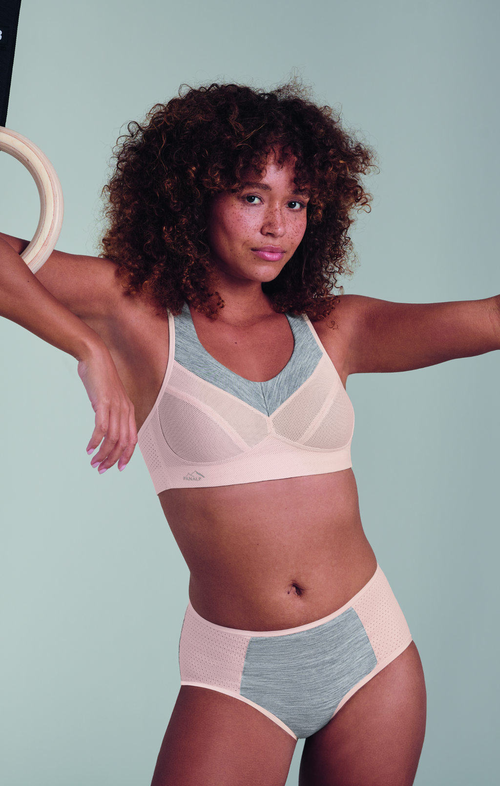 Anita PanAlp Wool Sports Bra - 5555 - Smart Rose/Black