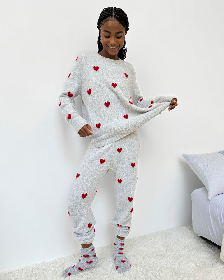 Splendid Fuzzy Sweater Set - RPF1230